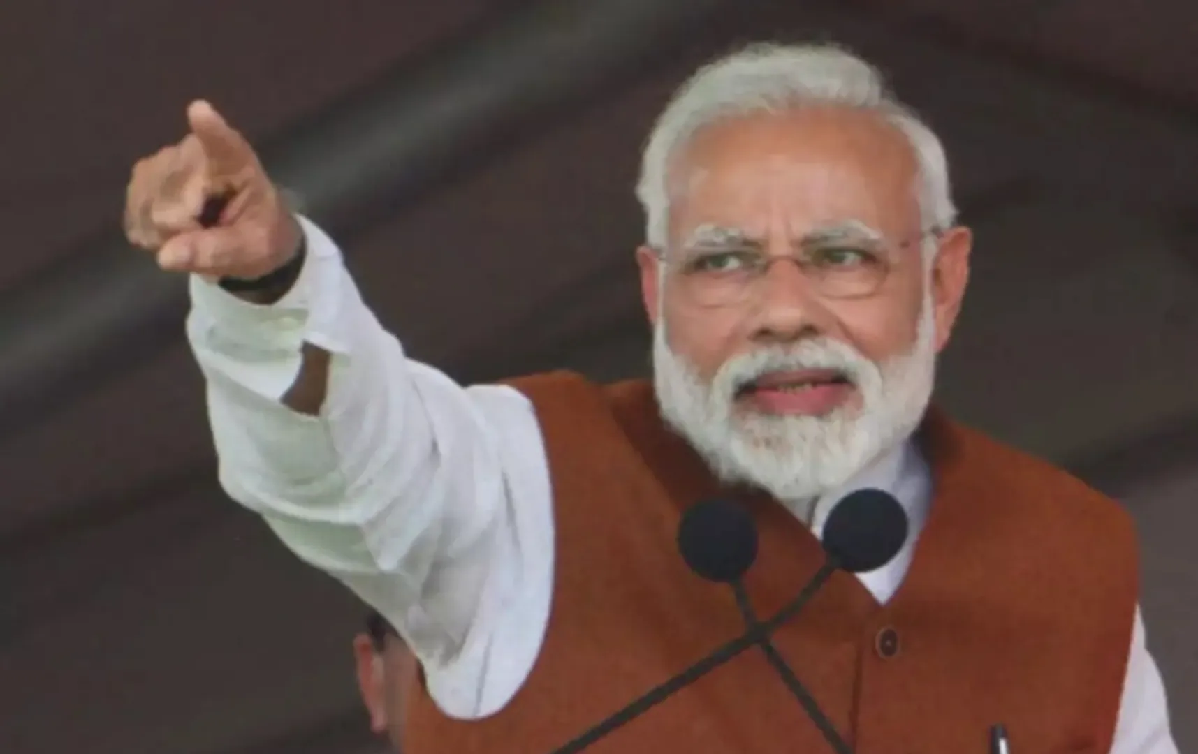 modi angry speech